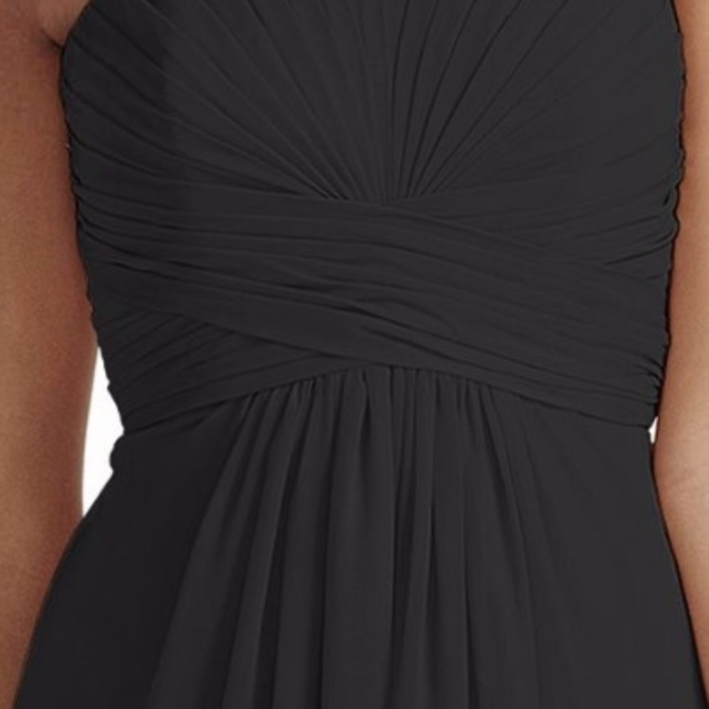 Black strapless Maxi Dress